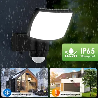 BENMA Solar Buitenlampen met Afstandsbediening Bewegingssensor 2 Stuks IP65 — miniatuur 2