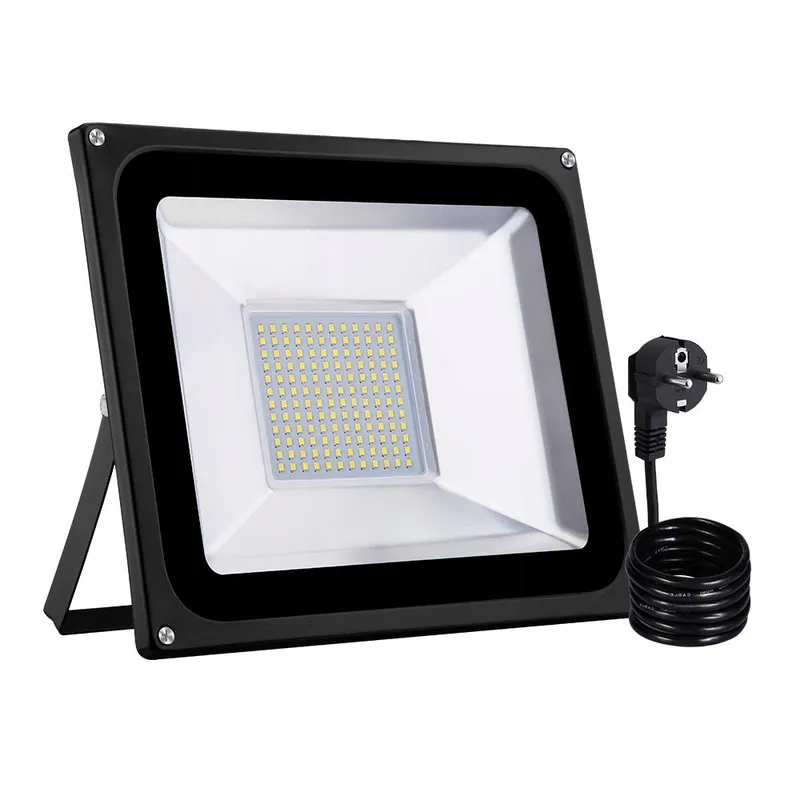 PAPASBOX LED Schijnwerper Waterdicht Buiten Warm Wit IP65 100W — foto 1