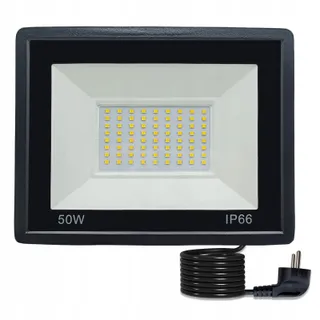 MOLVCE LED Schijnwerper Waterdicht Tuin Garage 50W IP66 — miniatuur 1
