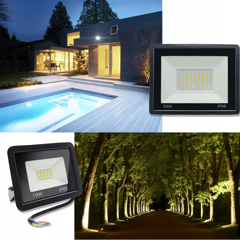 MOLVCE LED Schijnwerper Waterdicht Tuin Garage 50W IP66 — foto 7