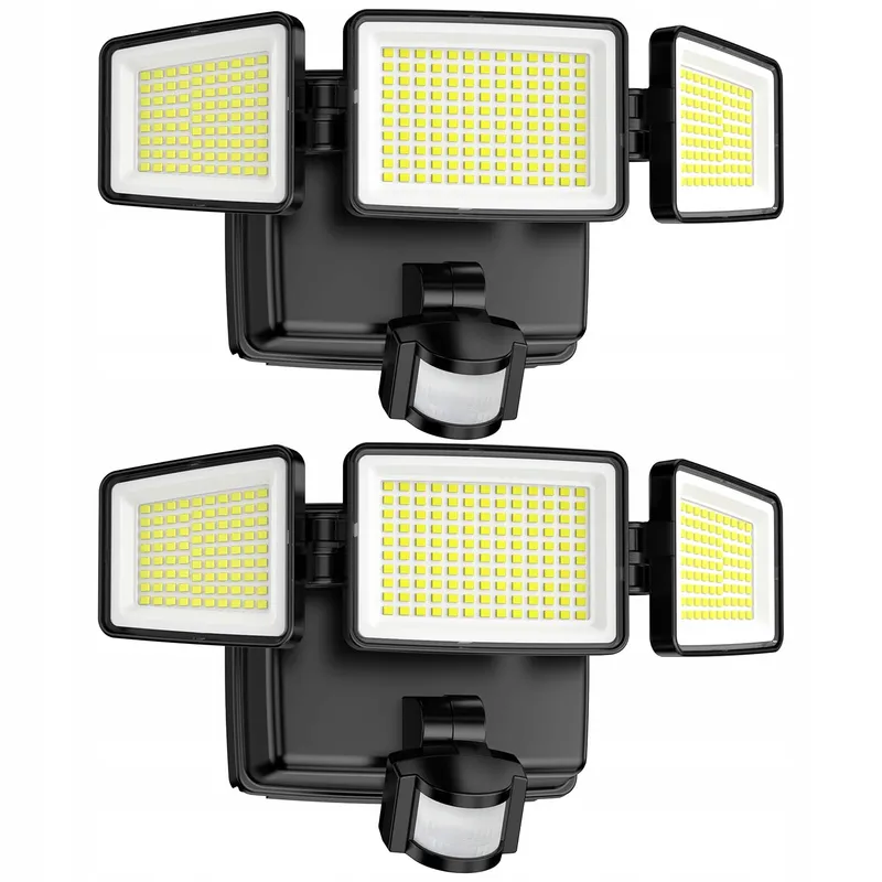 BENMA LED Buitenlamp met Bewegingssensor Batterij Helder 2 Stuks IP65 — foto 1