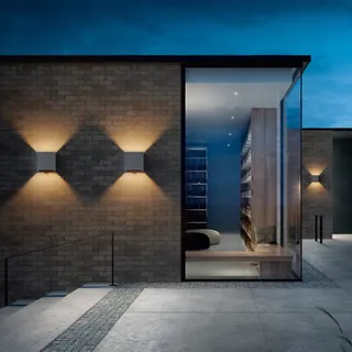 KLIGHTEN Buitenlampen Bewegingssensor Verstelbaar Antraciet 4 Stuks — miniatuur 7
