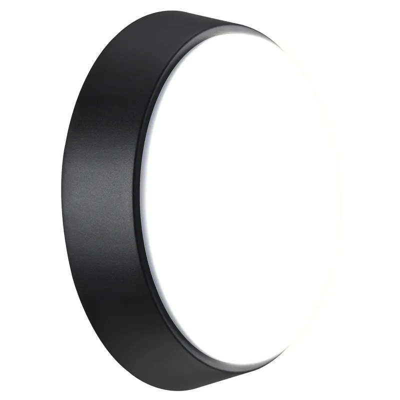 LUCECO LED Buitenlamp Rond Waterdicht Zwart Wit 10W IP54 — foto 1