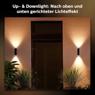 Philips Hue Appear Smart Buitenlamp LED RGBW Dimbaar 2 Stuks — miniatuur 4
