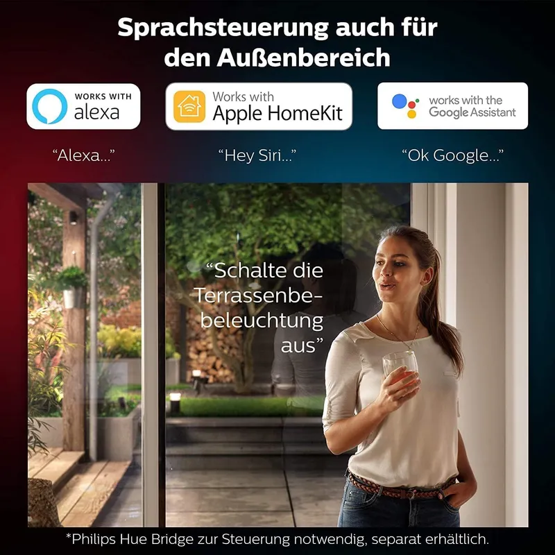 Philips Hue Appear Smart Buitenlamp LED RGBW Dimbaar 2 Stuks — foto 6