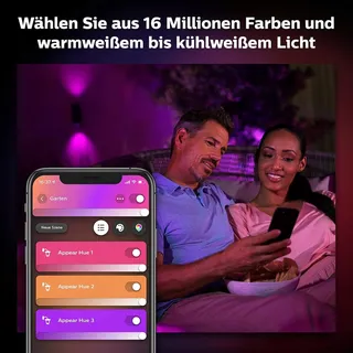 Philips Hue Appear Smart Buitenlamp LED RGBW Dimbaar 2 Stuks — miniatuur 5