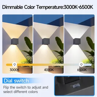 WISDOM LINE LED Lamp Verstelbaar Waterdicht Antraciet 15W IP65 — miniatuur 4