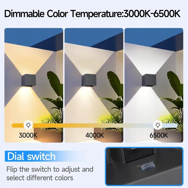 WISDOM LINE LED Lamp Verstelbaar Waterdicht Antraciet 15W IP65 — foto 4