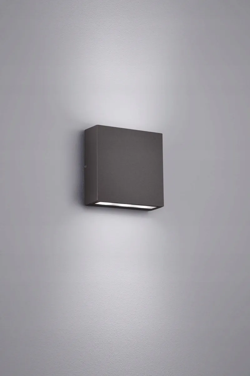 TRIO LEUCHTEN Thames LED Buitenlamp Antraciet Aluminium 2x3W 14cm — foto 2