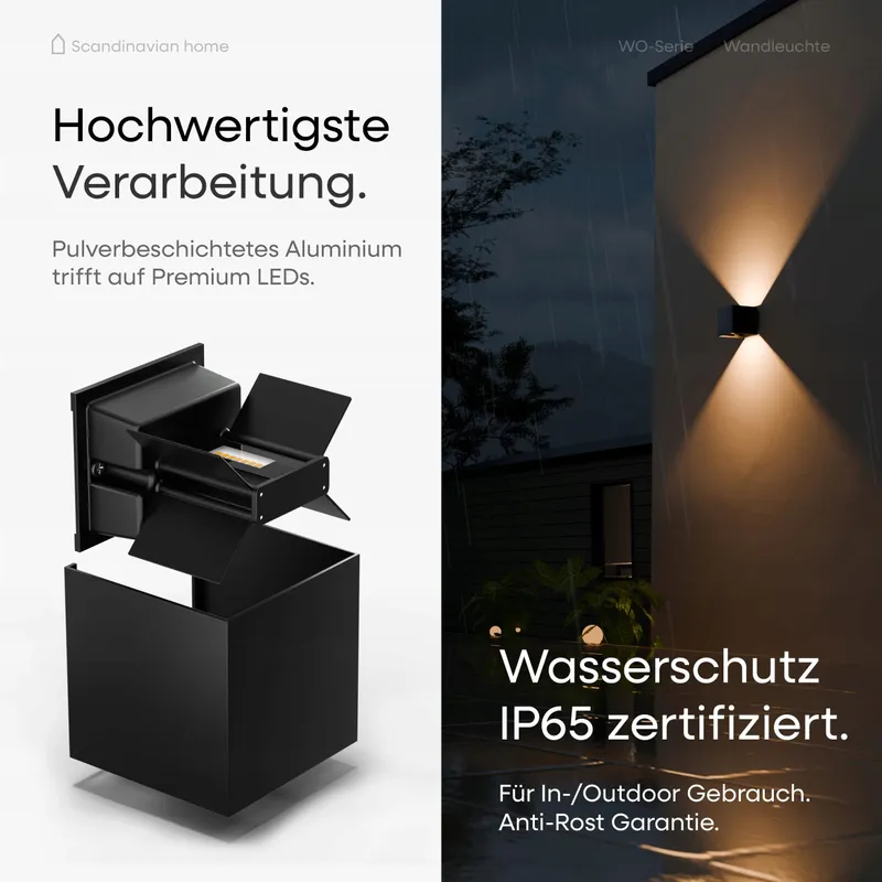 LYSEA LED Lamp Binnen Buiten Dimbaar Warm Wit IP65 6W — foto 3