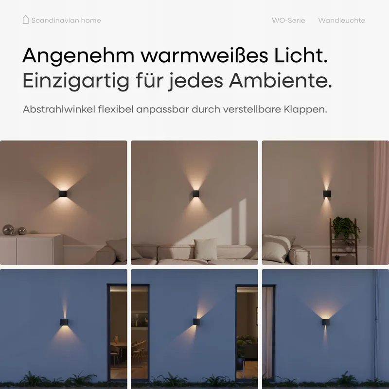 LYSEA LED Lamp Binnen Buiten Dimbaar Warm Wit IP65 6W — foto 4
