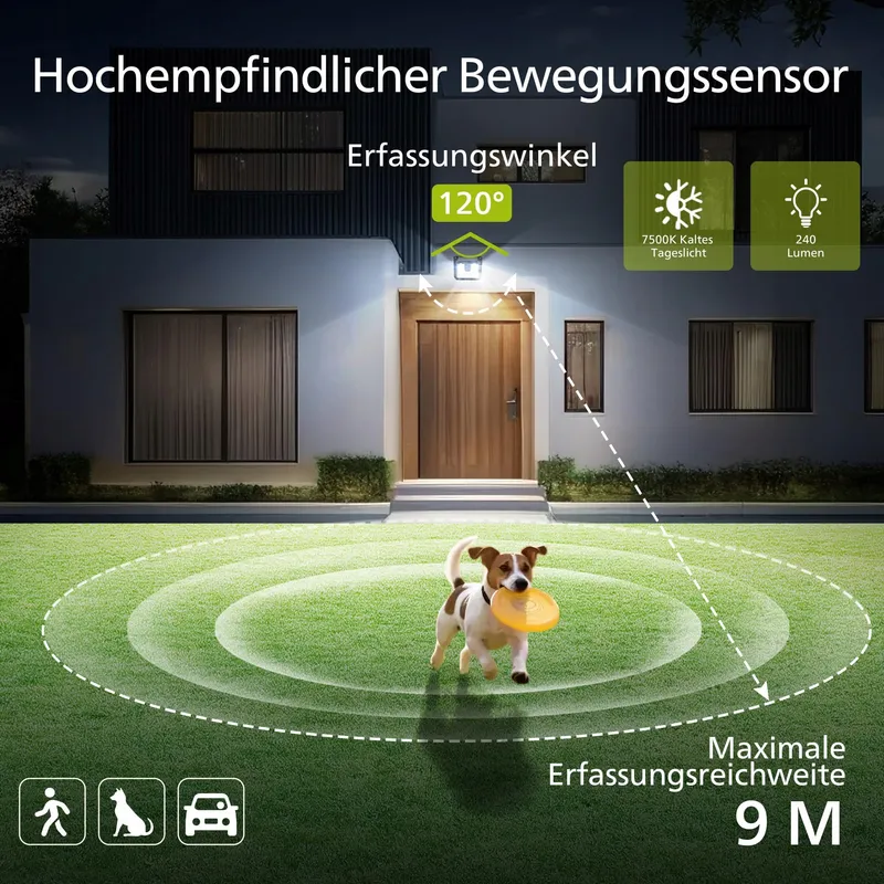 PHILIPS Solar Buitenlamp Bewegingssensor Waterdicht 120 LED — foto 4