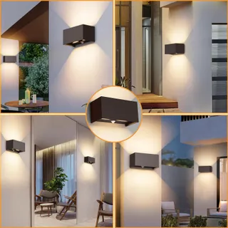 KLIGHTEN Buitenlamp Bewegingssensor Verstelbaar Tuin 24W IP65 — miniatuur 7