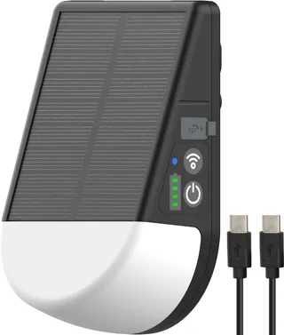 BRENNENSTUHL KL 300 AS Solar LED Buitenlamp Met Bewegingsmelder IP54 — miniatuur 1
