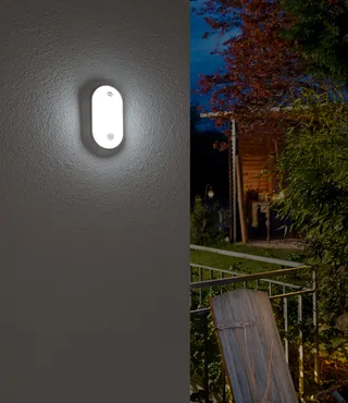 BRENNENSTUHL OL 1650 P Ovale LED Lamp Bewegingssensor 15W 4000K IP54 — miniatuur 6