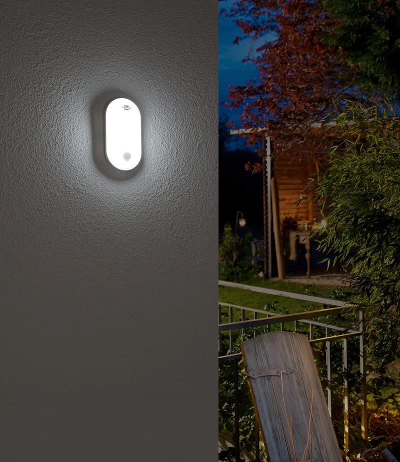 BRENNENSTUHL OL 1650 P Ovale LED Lamp Bewegingssensor 15W 4000K IP54 — foto 6
