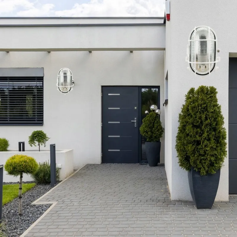 ZENITECH Ovale Buitenlamp Tuin Terras Wit E27 IP44 — foto 7