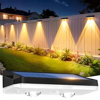 VIIIVA Solarlamp Buiten RGB Tuin Balkon Terras 13 Kleuren IP65 — miniatuur 1