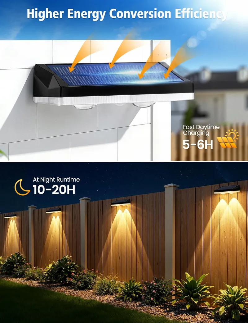 VIIIVA Solarlamp Buiten RGB Tuin Balkon Terras 13 Kleuren IP65 — foto 4