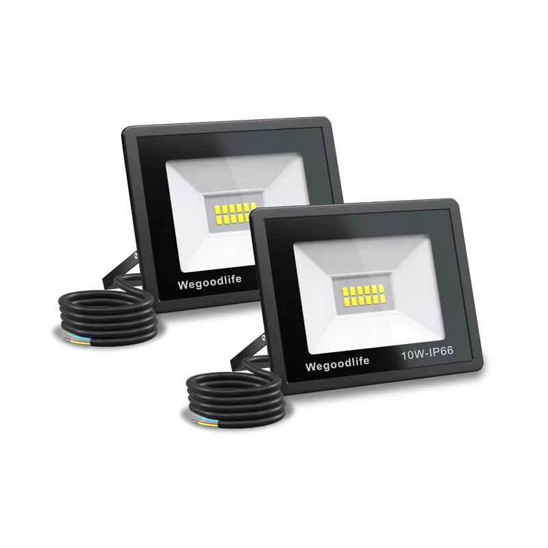 WEGOODLIFE LED Schijnwerper Buiten Fel Warmwit Garage IP66 — foto 1