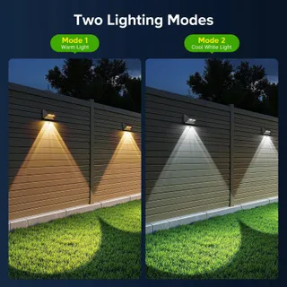 RECHOO Solarlampen Super Fel Tuin Terras 6 Stuks IP65 — miniatuur 5