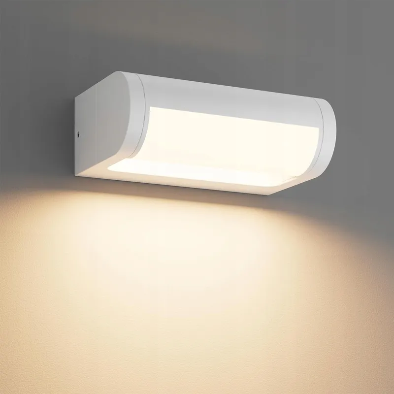 K- LED Buitenwandlamp Waterdicht Tuin Terras Wit 18W IP65 — foto 1