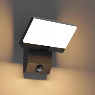 K-BRIGHT LED Buitenlamp Bewegingsmelder Draaibaar 24W IP65 — miniatuur 1