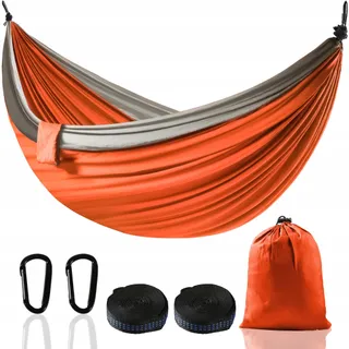 SANCE Hangmat XXL 2 Personen Opvouwbaar Ultralicht 300x200cm 300kg — miniatuur 1