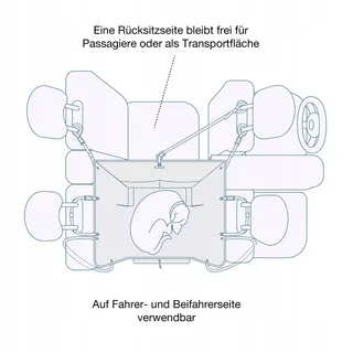 KURGO Beschermende Hondendeken Waterdicht Auto Hangmat Kaki — miniatuur 3