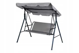 PETELA Hoes Voor Tuinschommel Grijs Buiten 138x52x52cm — miniatuur 3