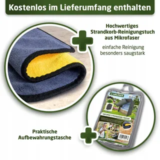 WALDNER Hoes Strandmand Waterdicht Ademend UV 120x90x160 — miniatuur 6