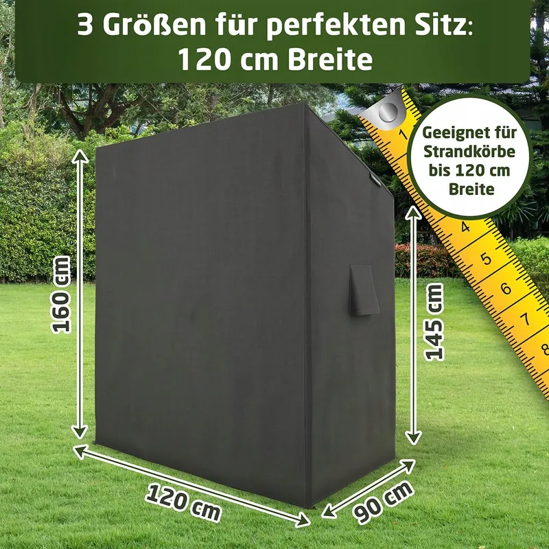 WALDNER Hoes Strandmand Waterdicht Ademend UV 120x90x160 — foto 5