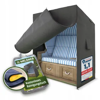 WALDNER Hoes Strandmand Waterdicht Ademend UV 120x90x160 — miniatuur 1
