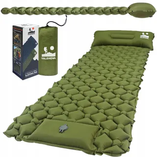 VALEHOWL Opblaasbare Campingmat Ultralicht Waterdicht 4 Seizoenen 800g — miniatuur 1