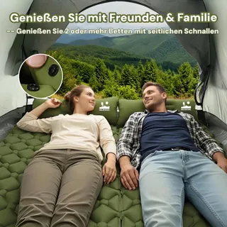 VALEHOWL Opblaasbare Campingmat Ultralicht Waterdicht 4 Seizoenen 800g — miniatuur 8