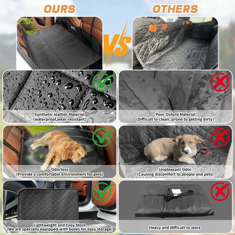 EULANT Achterbankverlenger Kinderen Honden Waterdicht — foto 7
