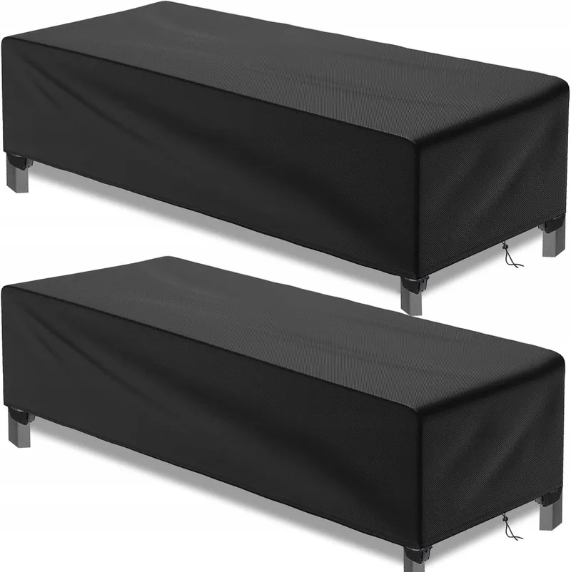 BONNA 2x Ligstoelhoes Waterdicht UV 500D 200x68x30cm — foto 1