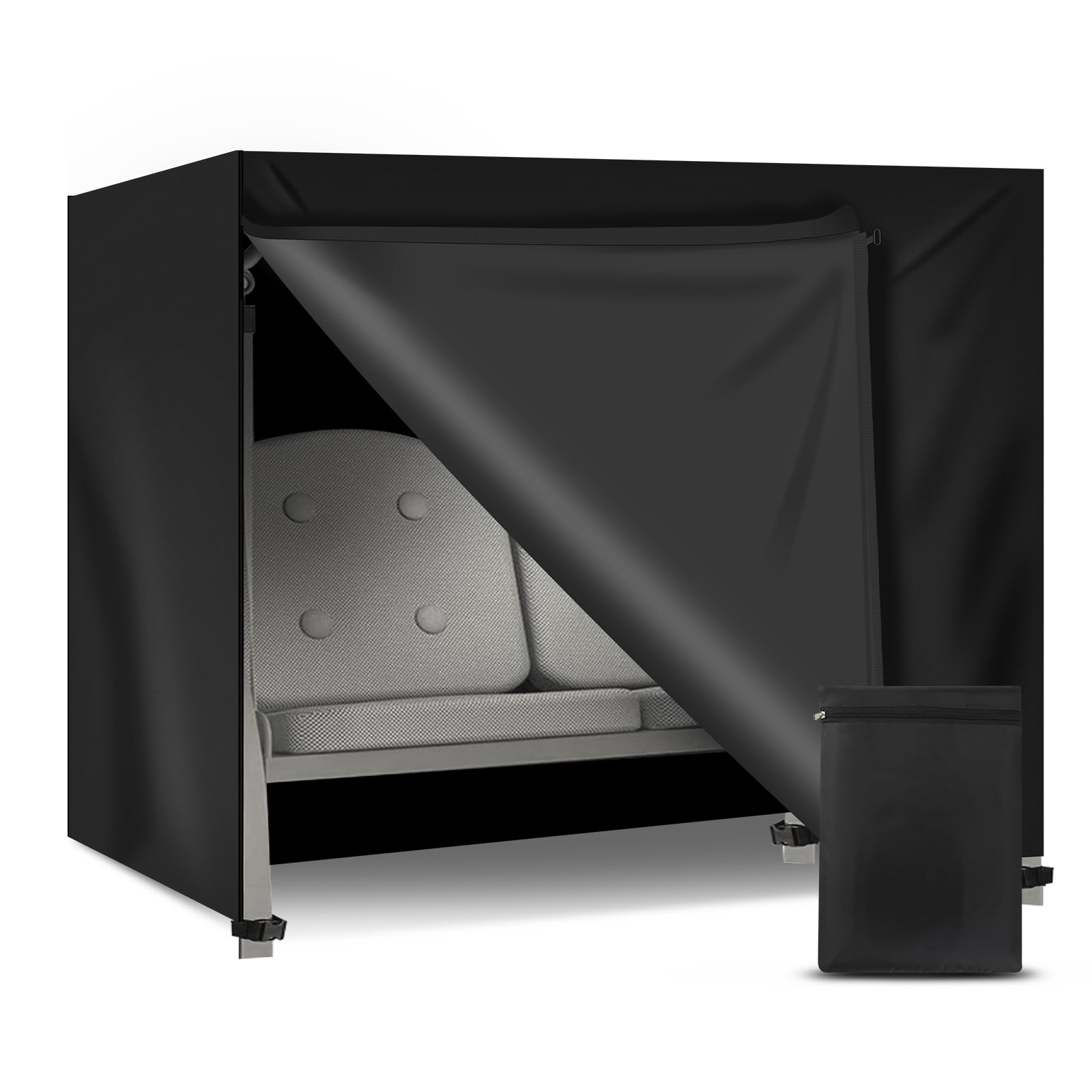 CEBLISH Hoes Tuinschommel Waterdicht Winter 250x150x160cm