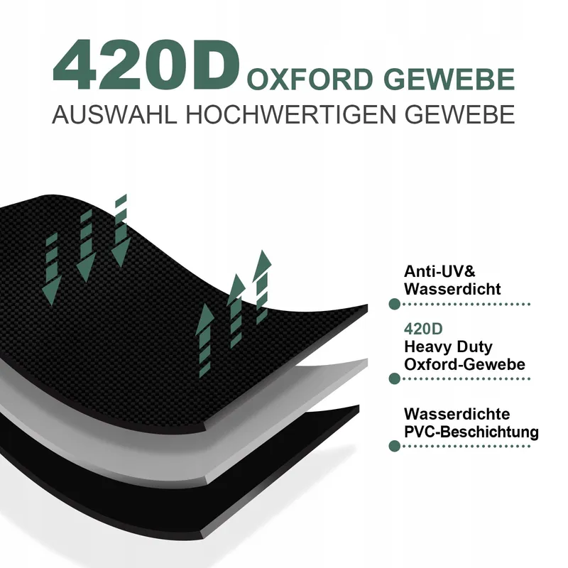 CEBLISH Hoes Tuinschommel Waterdicht Winter 250x150x160cm — foto 5