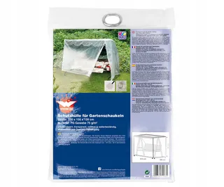 HAPPY PEOPLE Hoes Tuinschommel Transparant Waterdicht — miniatuur 3