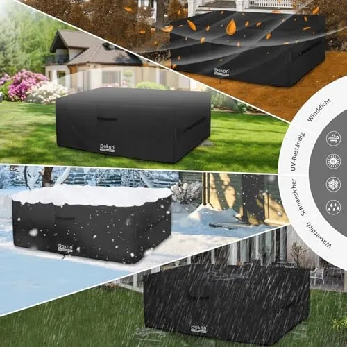 DOKON Tuinmeubelhoes Waterdicht UV-bescherming 170x94x74cm — foto 7