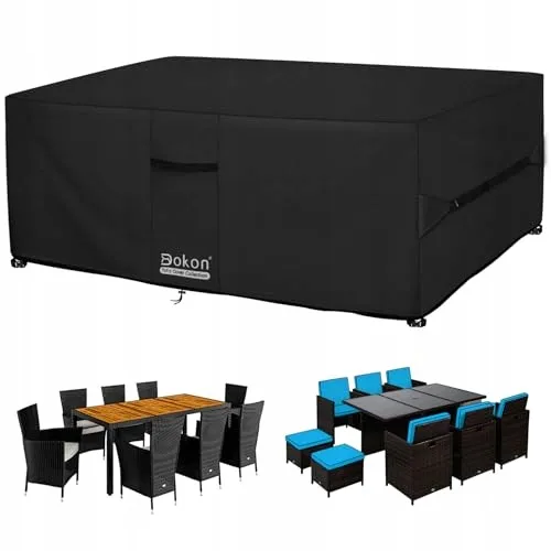 DOKON Tuinmeubelhoes Waterdicht UV-bescherming 170x94x74cm — foto 1