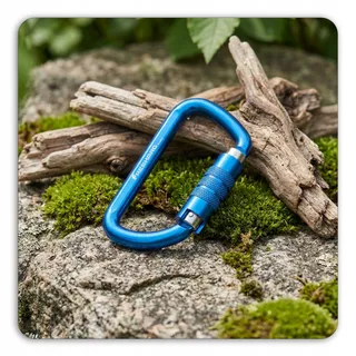 FRESKARO Aluminium Karabijnhaak Auto-Lock 1224kg Schommel Yoga Camping — miniatuur 6