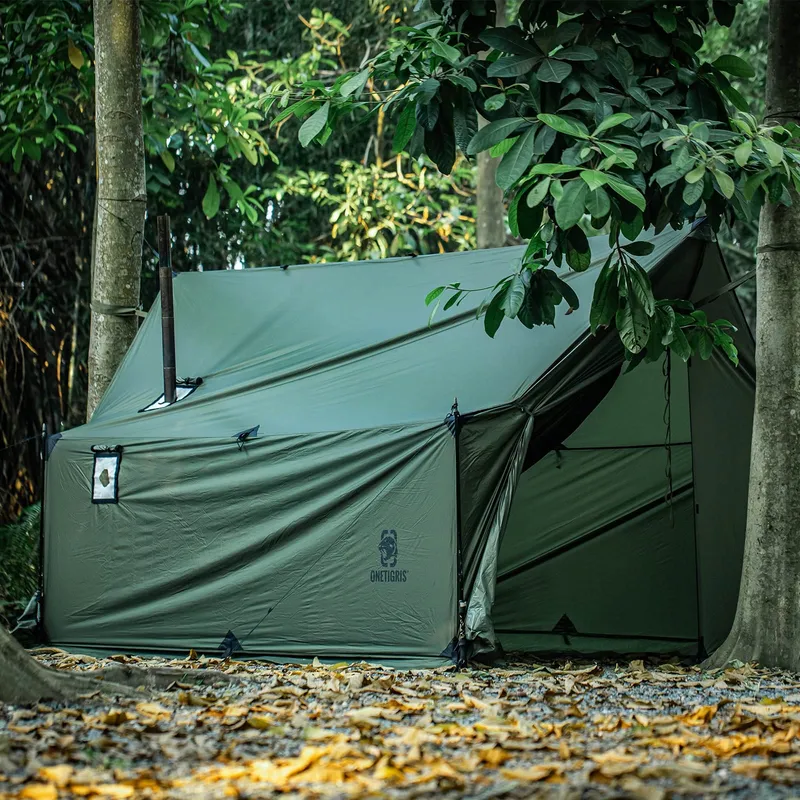 ONETIGRIS TEGIMEN Wintertent Warm Waterdicht Survival Camping 3000mm — foto 9