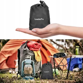 LEADERPRO Hangmatbanden Camping Blauw 3m 500kg 2 St — miniatuur 4