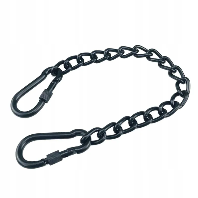 FADERR Ketting Hangmat Tuinschommel RVS Zwart 66cm — foto 1