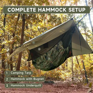 TRAVEL BIRD Hangmat Isolatiemat 4 Seizoenen Ultralicht Camping — miniatuur 6