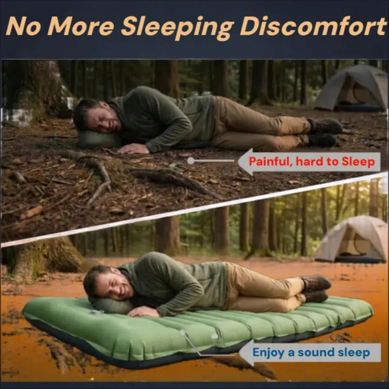 VALEHOWL Zelfopblazende Campingmat 10cm Waterdicht 4 Seizoenen — foto 5