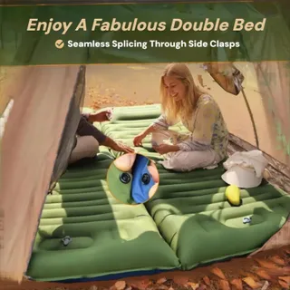 VALEHOWL Zelfopblazende Campingmat 10cm Waterdicht 4 Seizoenen — miniatuur 8