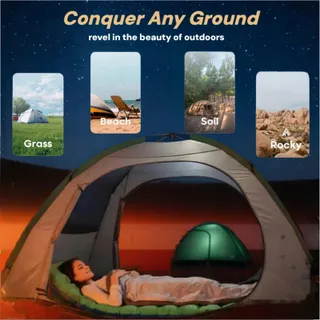 VALEHOWL Zelfopblazende Campingmat 10cm Waterdicht 4 Seizoenen — miniatuur 6